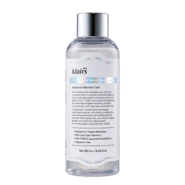 Тонер-есенція з вітаміном C Freshly juiced vitamin essence toner