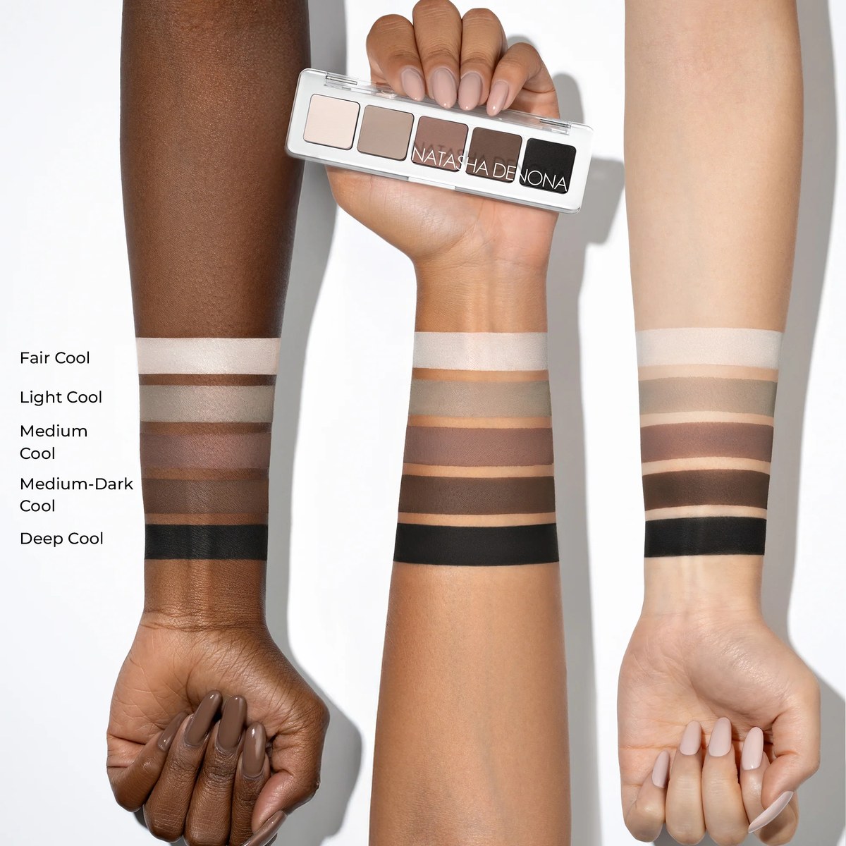 Палетка тіней Eyeshadow palette mini Сool tone
