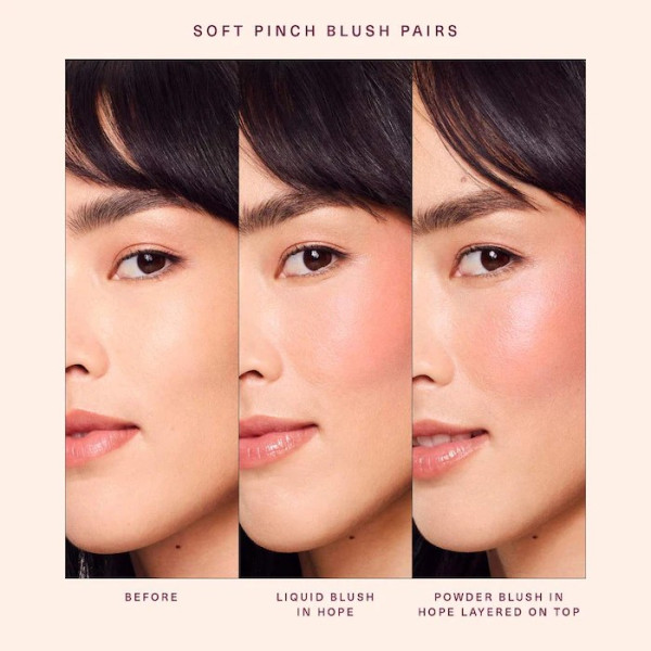 Запечені рум'яна для обличчя Soft pinch luminous powder blush Hope