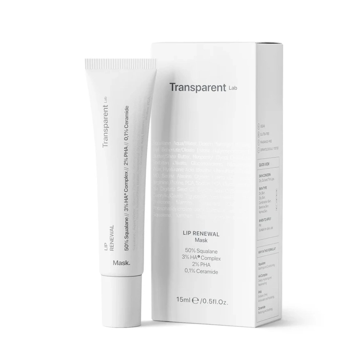Відновлююча нічна маска-бальзам для губ Lip renewal mask