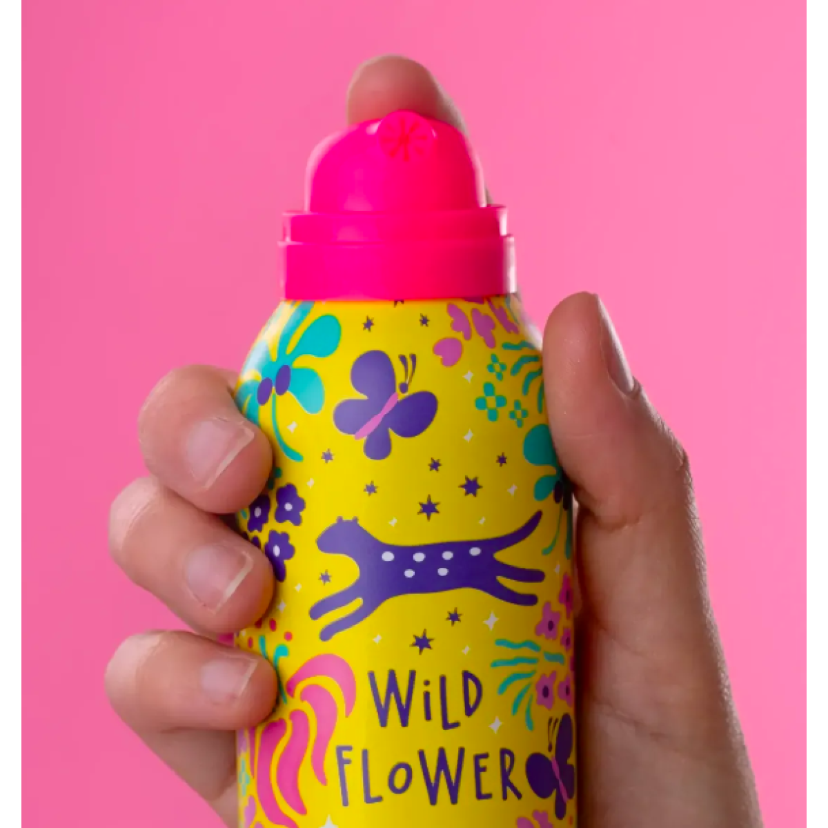 Пінка для душу зі свіжим квітковим ароматом Shower foam Wild flower