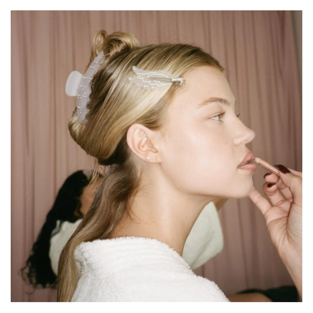 Набір заколок для волосся Cloud popstar clips set in Lilac smoke