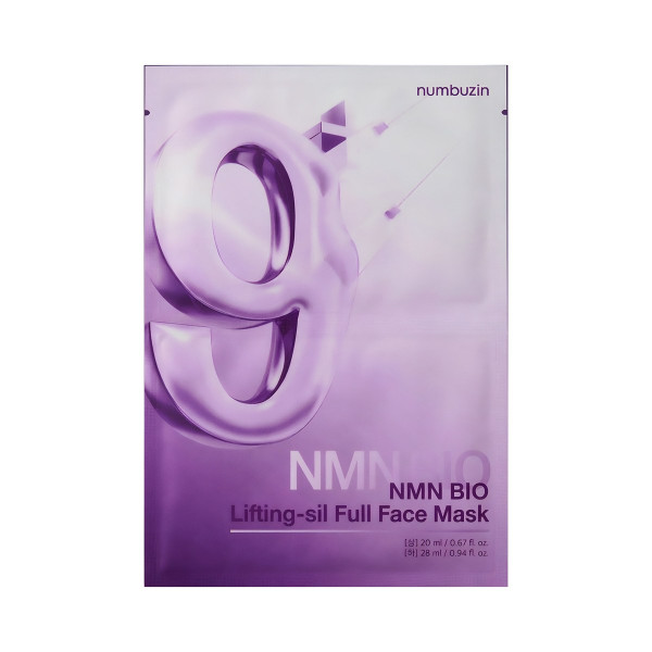 Ліфтинг-маска для обличчя №9 NAD+ bio lifting full cover facial mask