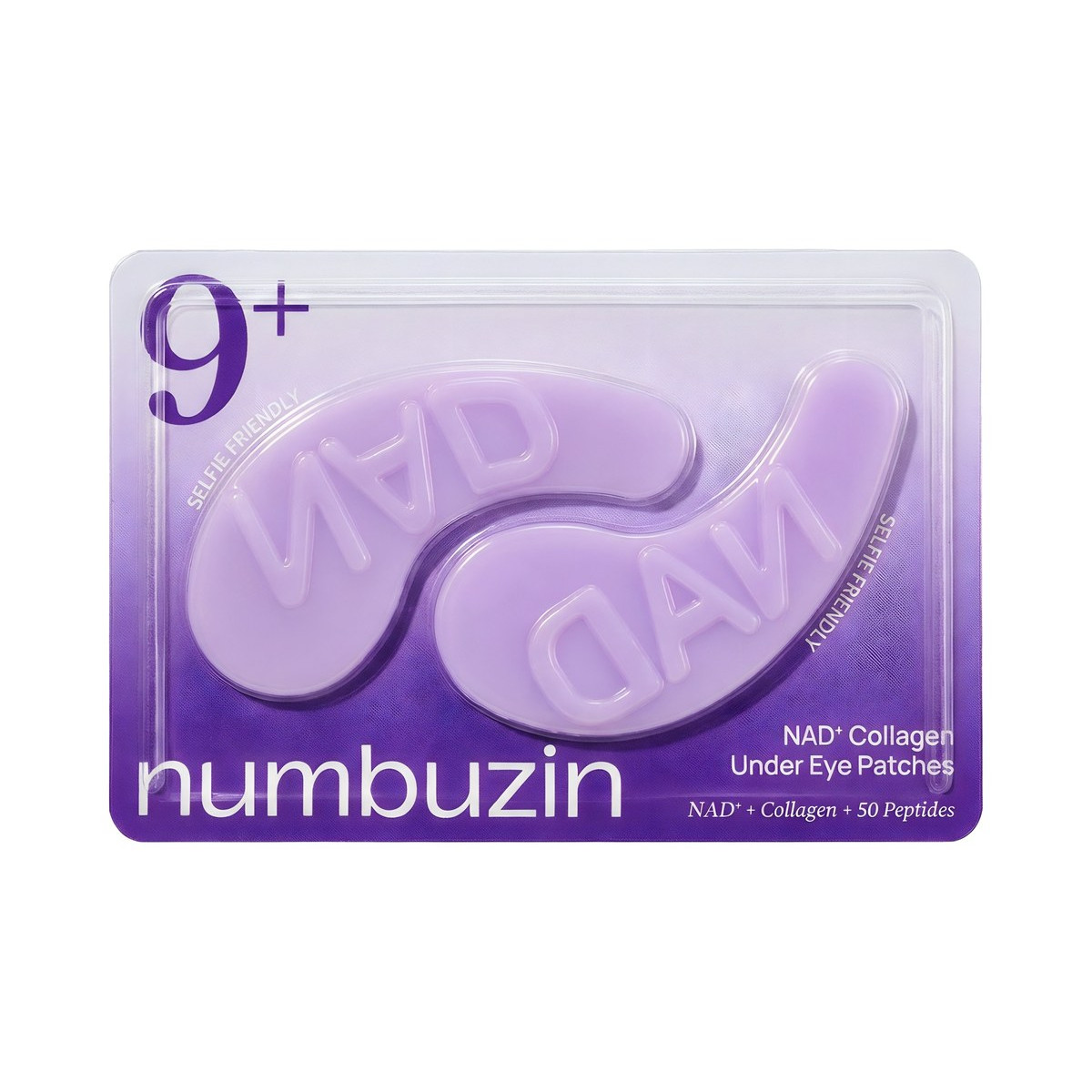 Патчі під очі з колагеном і пептидами (1 пара) №9 NAD+ collagen under eye patches (2pcs)