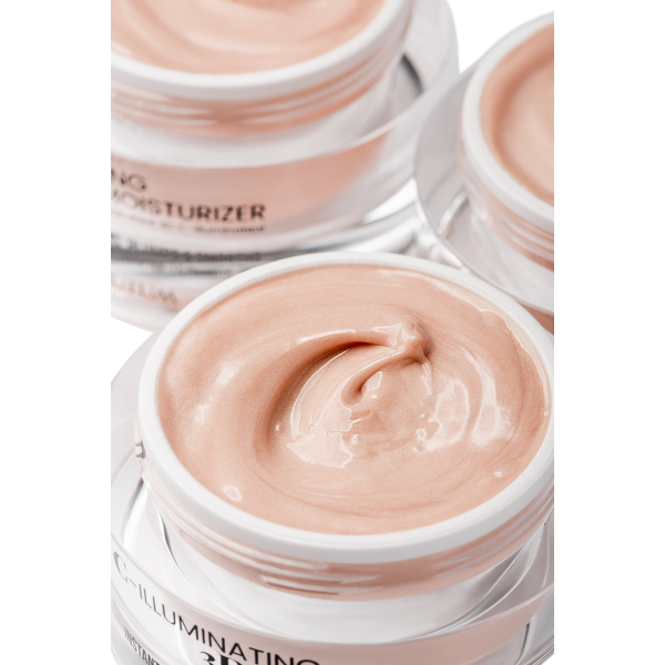 УЦІНКА Зволожувальний крем для обличчя з ефектом сяйва C-lluminating 3d moisturizer