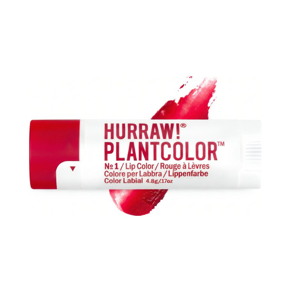 Відтінковий бальзам для губ Lip balm stick Plantcolor №1