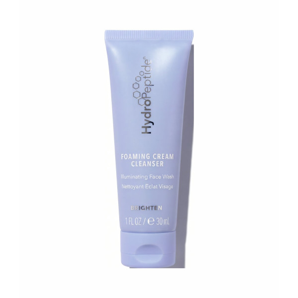 Освітлювальний засіб для вмивання у міні форматі Foaming cream cleanser