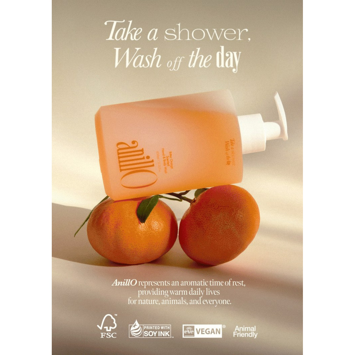 Ароматизований гель для душу Shower gel Bitter orange