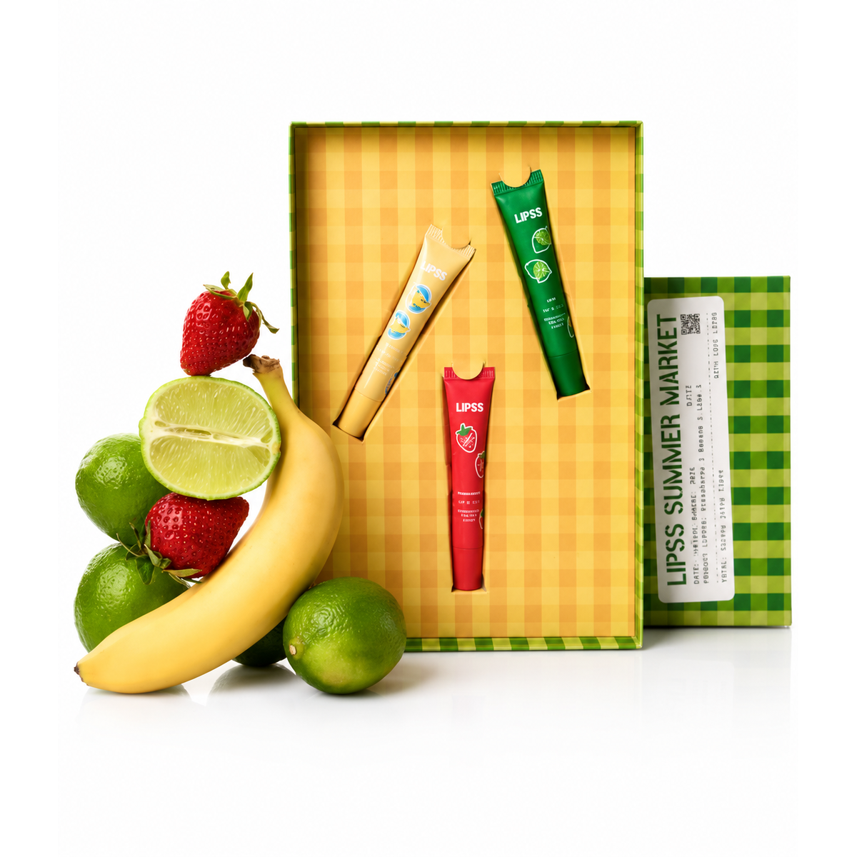 Подарунковий лімітований набір для губ Summer lip gloss set