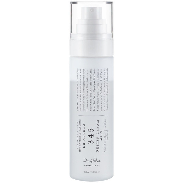 Зволожуючий двофазний крем-спрей для обличчя 345 Relief cream mist