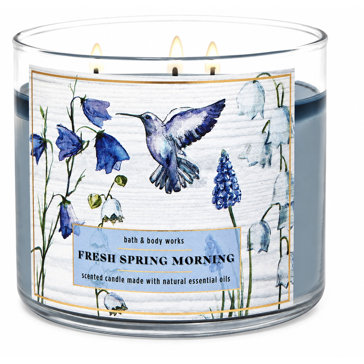 Ароматична свічка на 3 гноти 3-Wick candle Fresh spring morning
