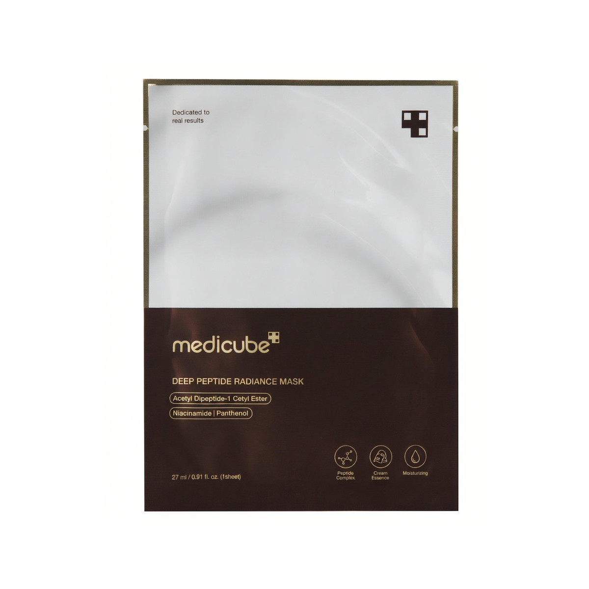 Регенеруюча кремова маска з пептидами Deep peptide radiance mask