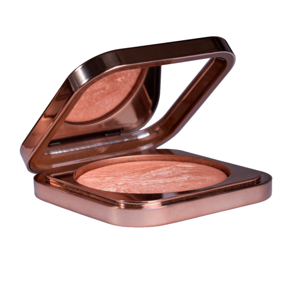 Бронзер для обличчя Natural bronze glow 01 Nude marble bronze