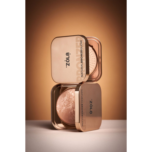 Бронзер для обличчя Natural bronze glow 01 Nude marble bronze