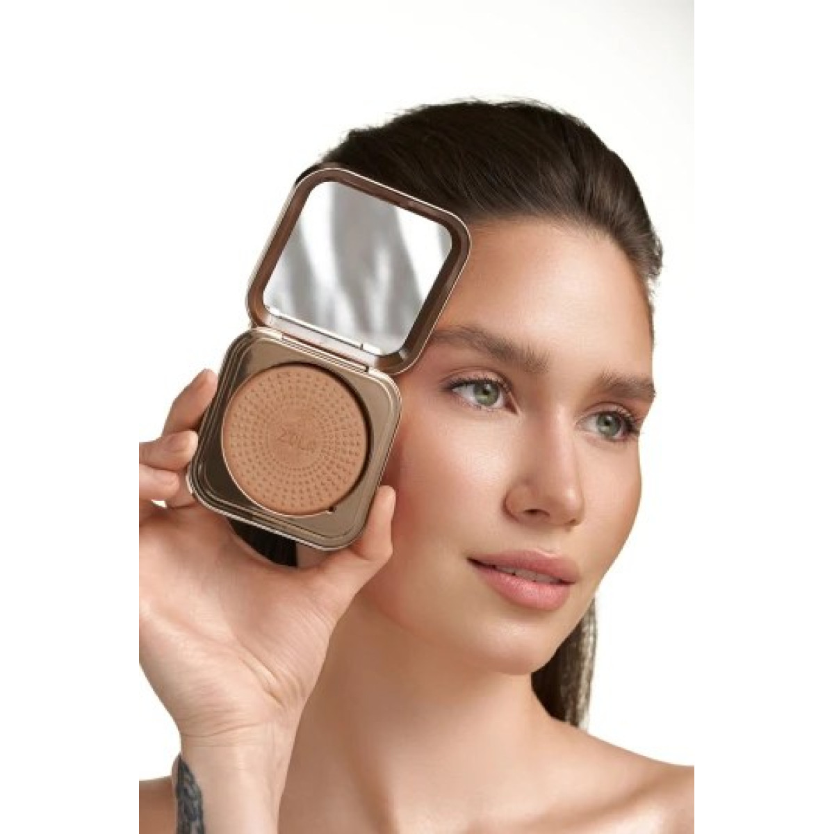 Бронзер для обличчя Natural bronze glow 02 Tan bronze