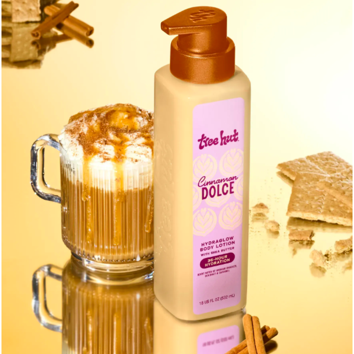 Лосьйон для тіла Hydraglow body lotion Cnnamon dolce