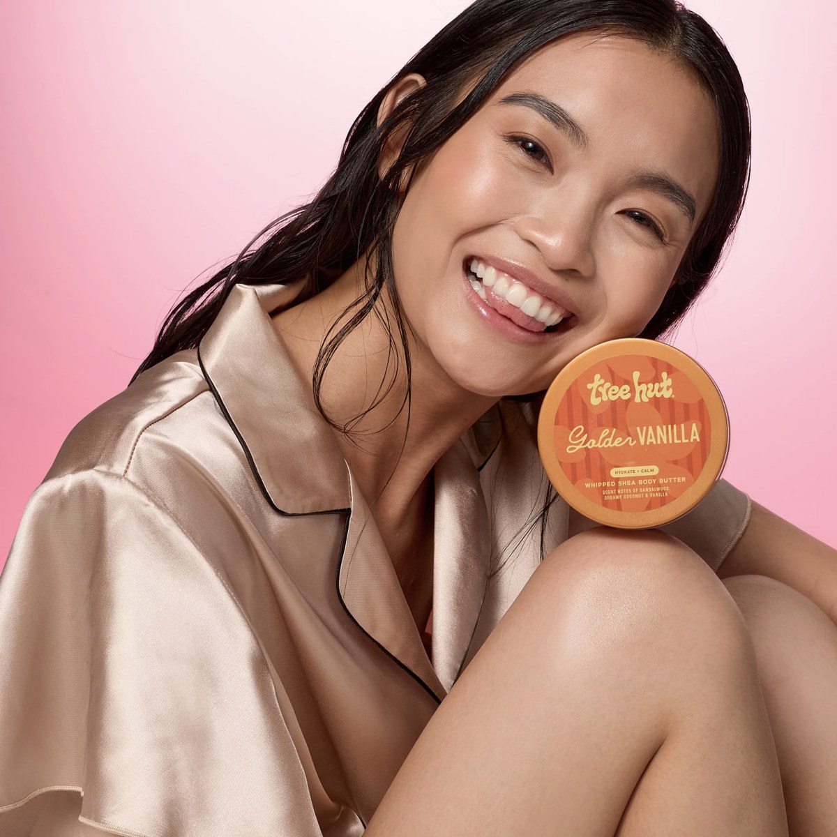 Живильний баттер для тіла Whipped body butter Golden vanilla
