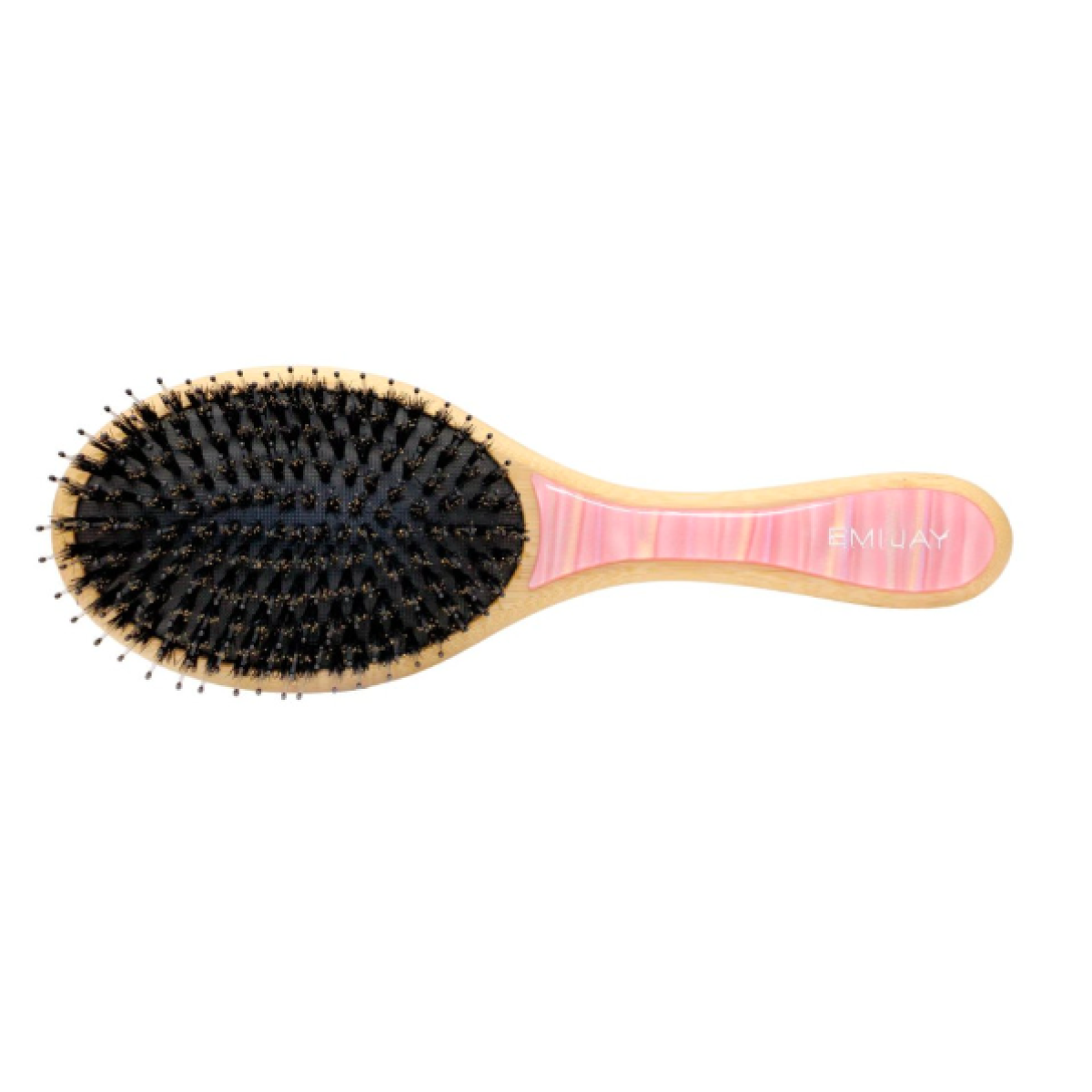 Овальна щітка для волосся Flat brush in Lychee bab