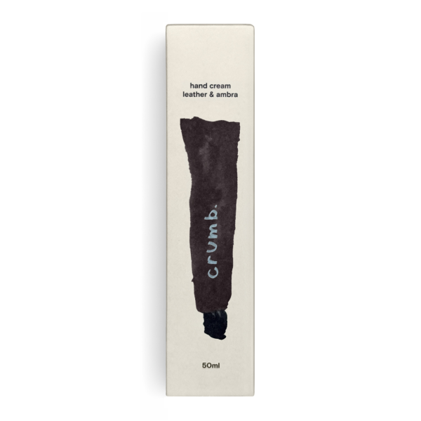 Зволожувальний крем для рук Hand cream Leather and ambras
