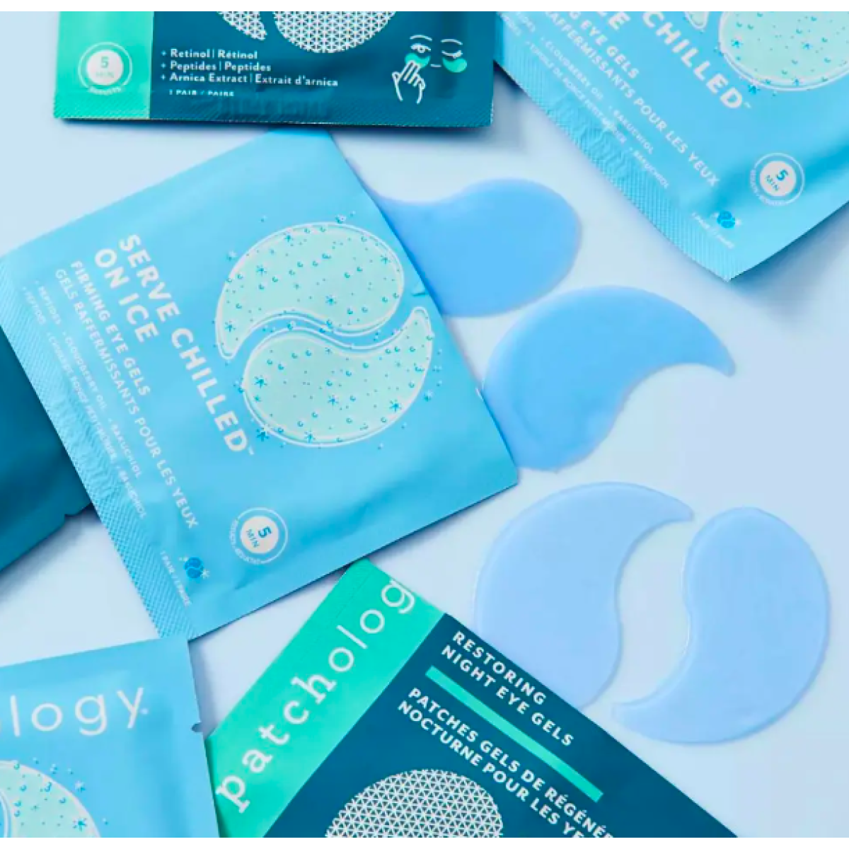 Набір для шкіри навколо очей Something blue eye gel kit