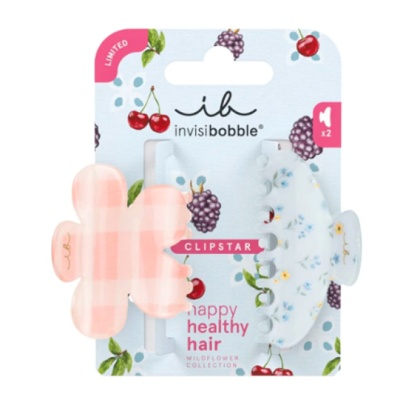 Заколка-краб для волосся Clipstar set Wildflower petals n punch