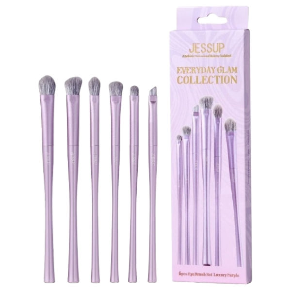 Набір пензликів для макіяжу Brush set luxury purple eye (6pcs)