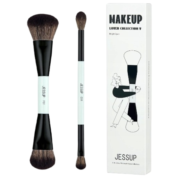 Набір пензликів для макіяжу Brush set duo end basic collection (2pcs)