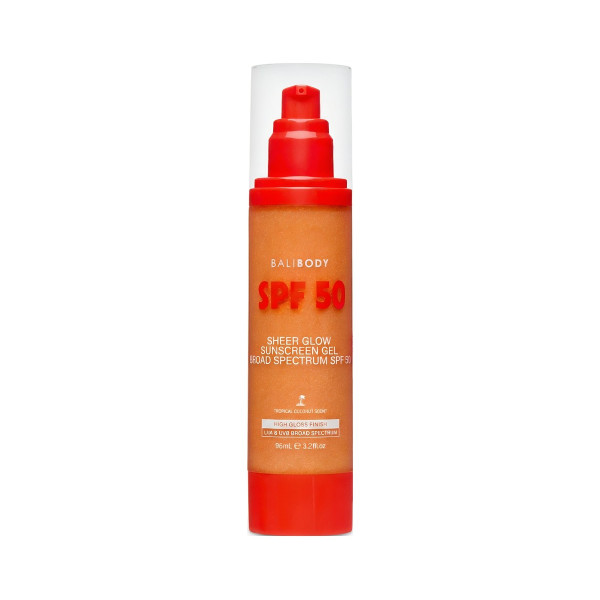 Сонцезахисний гель SPF 50 з ефектом природного сяйва Sheer glow sunscreen gel SPF50