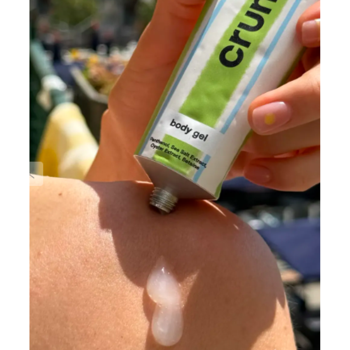 Крем-гель для тіла після засмаги Body gel Green olive