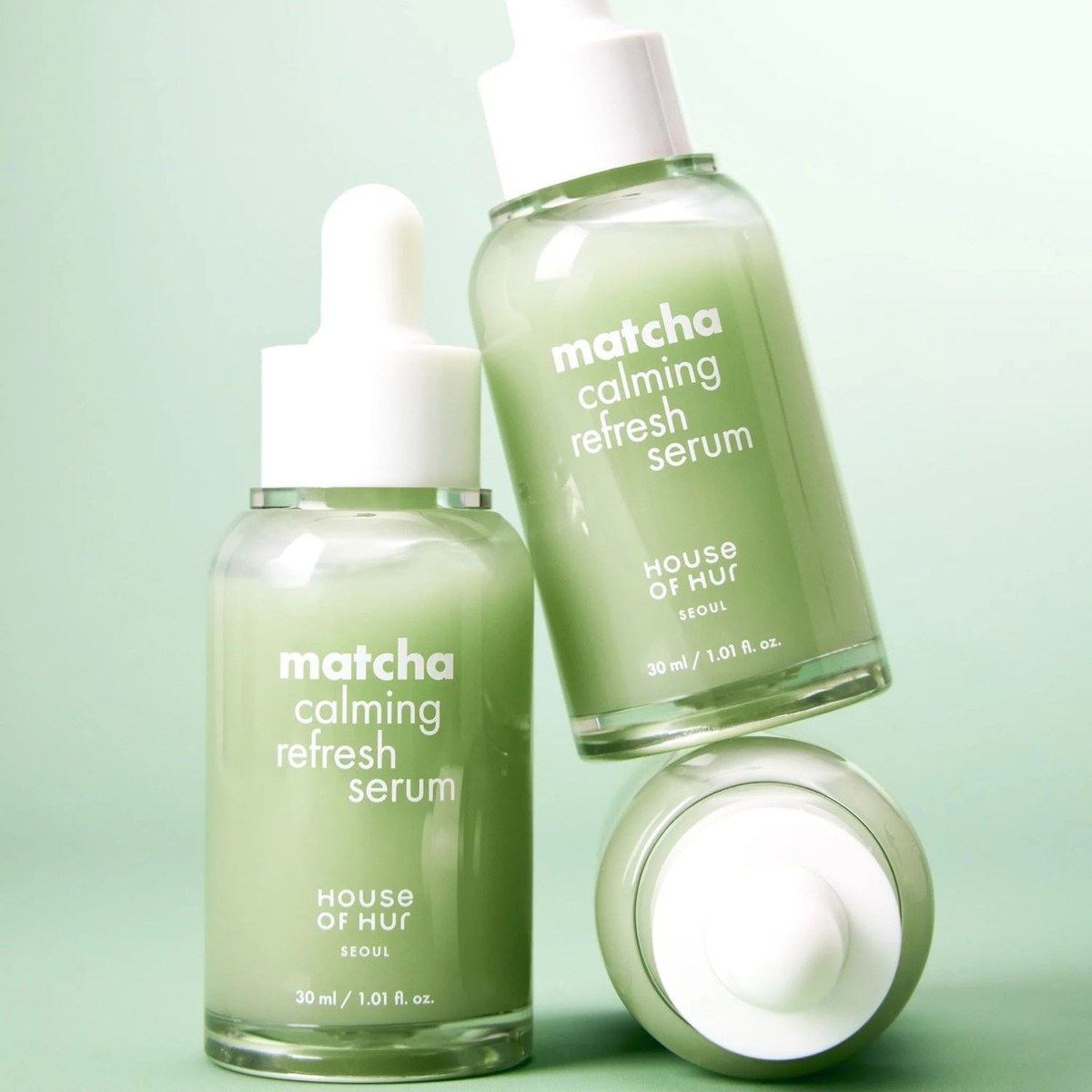 Заспокійлива зволожувальна сироватка з матчою Matcha calming refresh serum