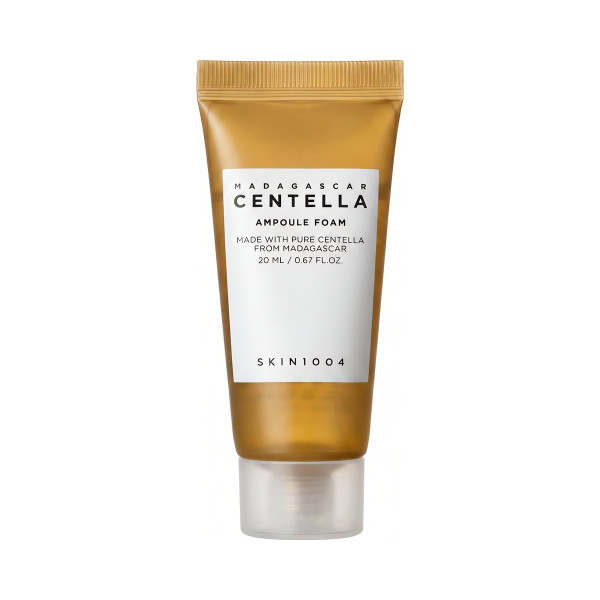 Пінка для вмивання з екстрактом центелли у міні форматі Madagascar centella ampoule foam
