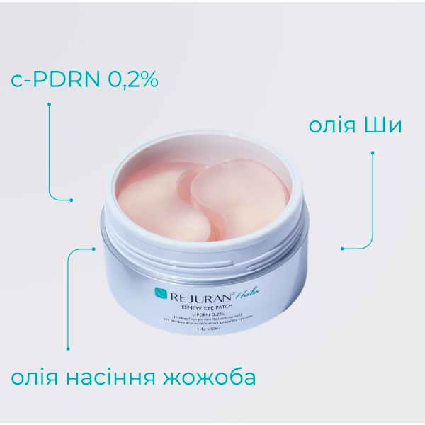 Патчі з полінуклеотидами під очі Renew eye patch
