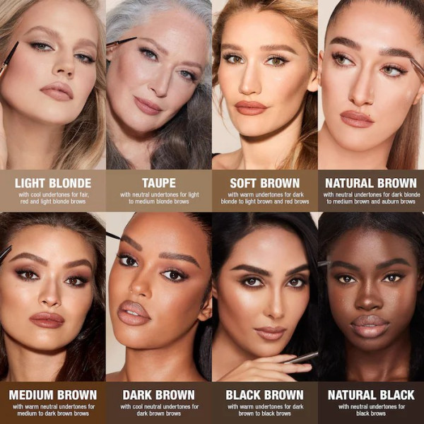 Механічний олівець для брів Brow pencil cheat Medium brown