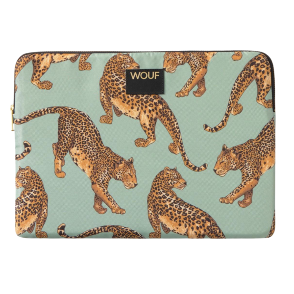 Чохол для ноутбука Laptop bag daily Emerald leopard 13/14