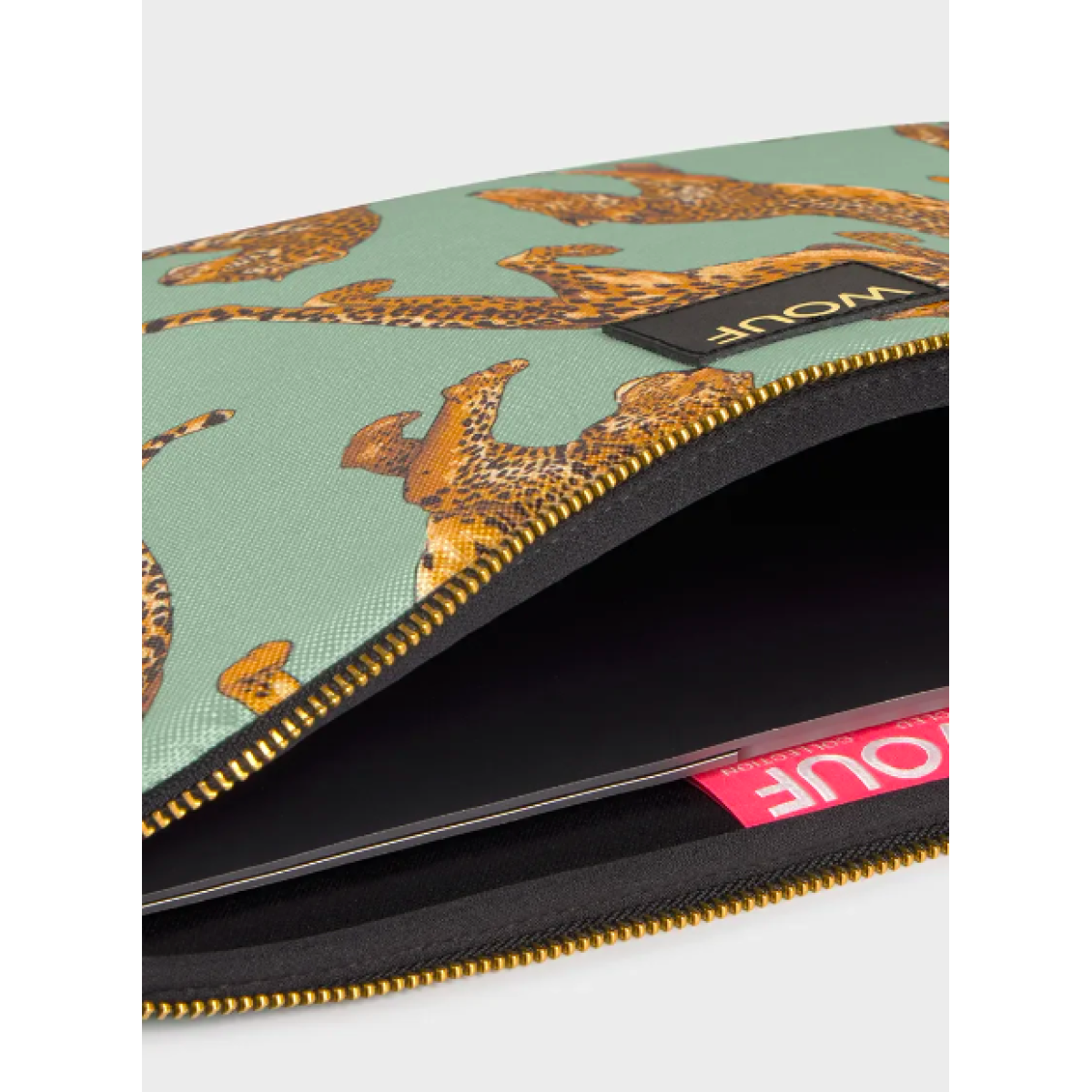 Косметичка Pouch bag daily Emerald leopard