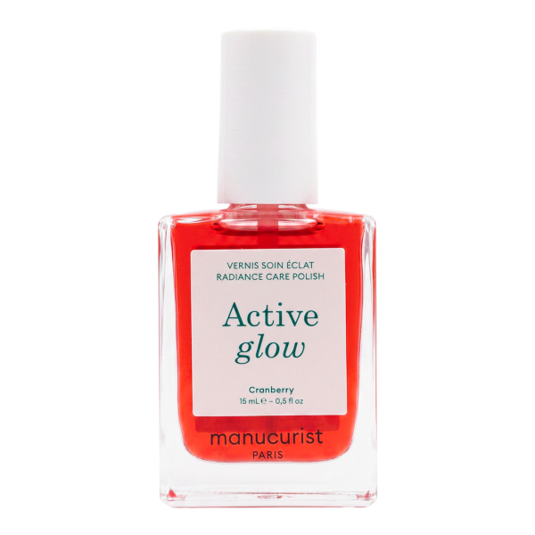 Лак для нігтів з ефектом коралового блиску Active glow Сranberry