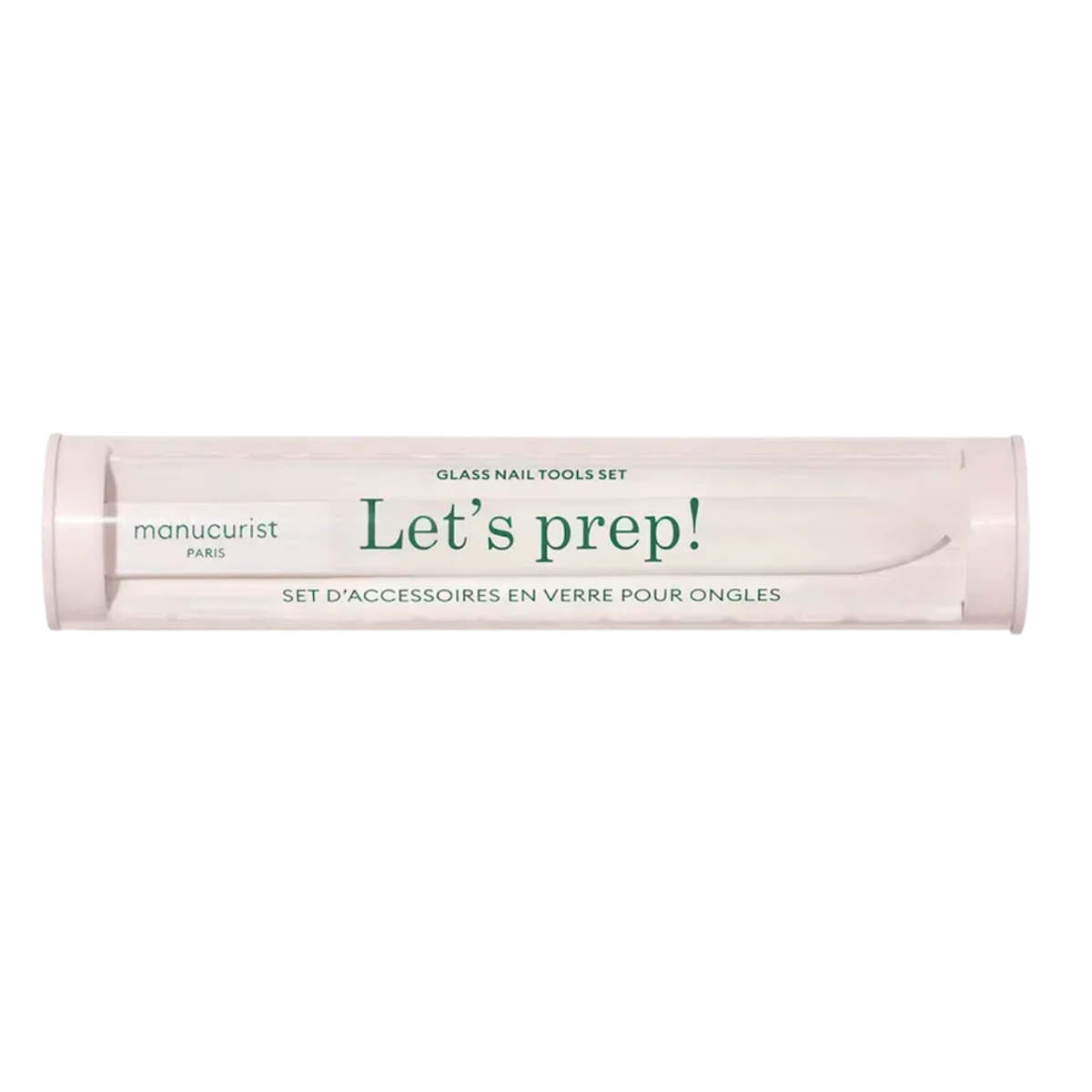 Набір аксесуарів для нігтів Trio glass naip preparation