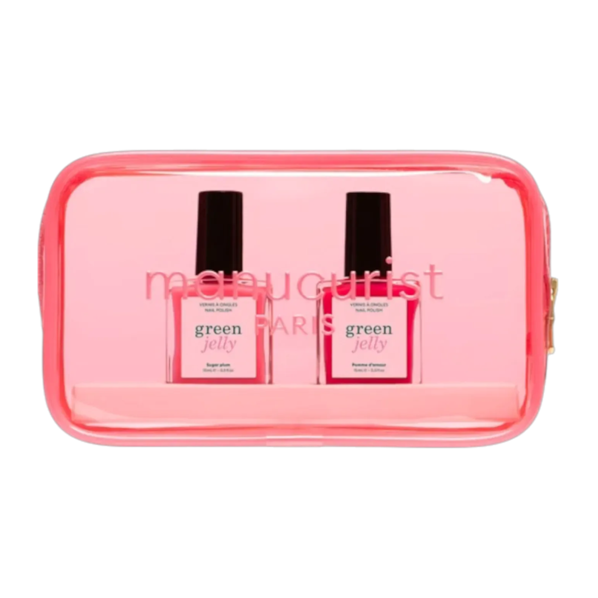 Набір лаків для нігтів у косметичці Jelly pouch set