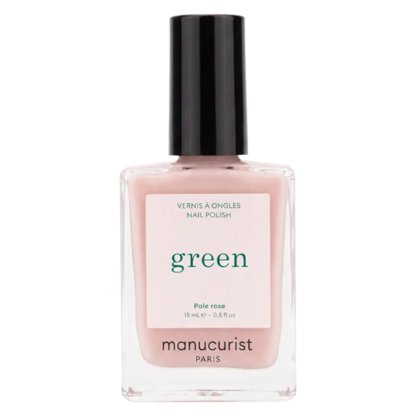 Лак для нігтів з пастельно-рожевим відтінком Green Pale rose