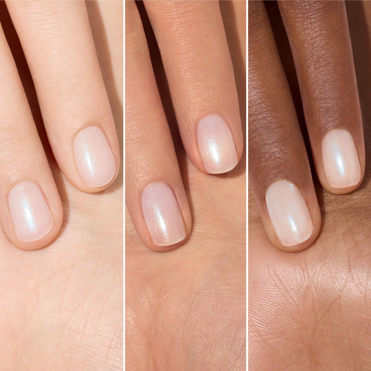 Лак для нігтів з колагеном та перламутровим молочним покриттям Active plump Aqua glazed