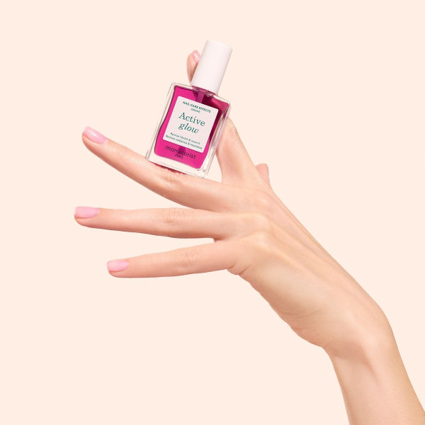 Лак для нігтів з бузковим глянцевим ефектом Active glow Grape