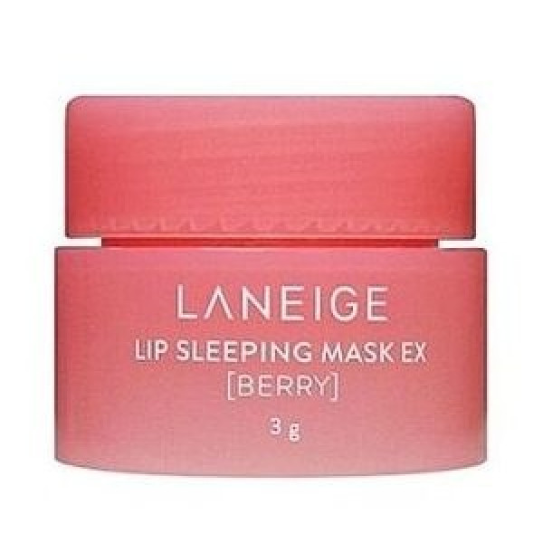 Нічна маска для губ зі смаком ягід у міні форматі Lip sleeping mask Berry travel size