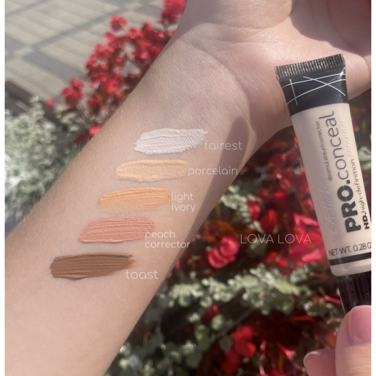 Рідкий консилер для обличчя Hd pro conceal Porcelain 969