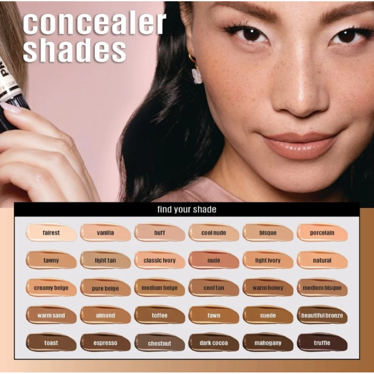 Рідкий консилер для обличчя Hd pro conceal Porcelain 969
