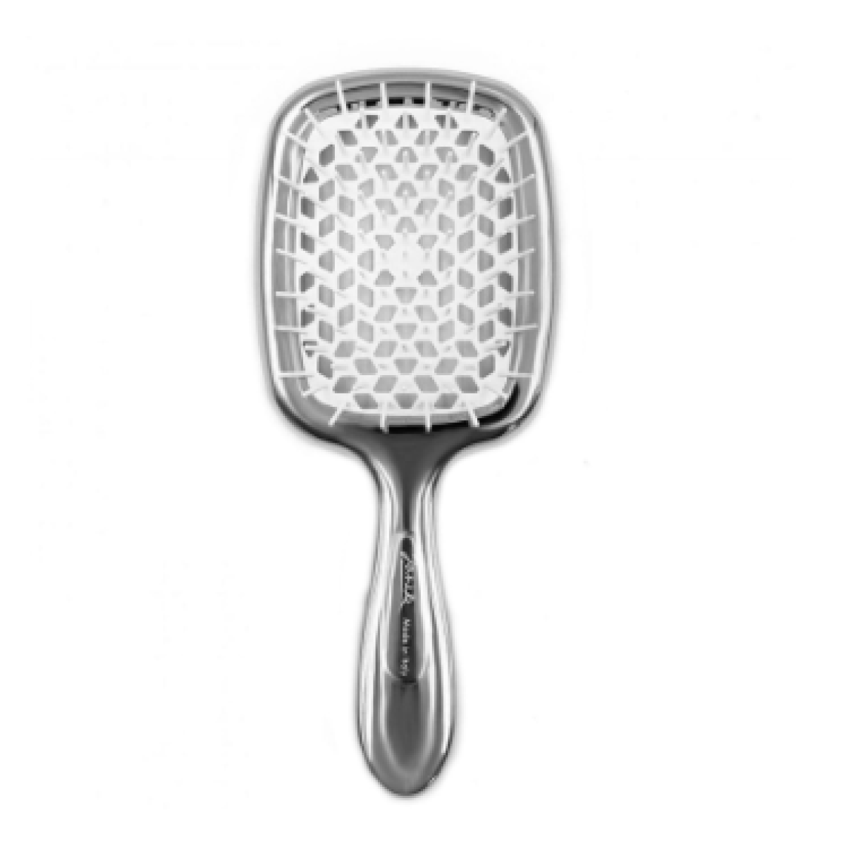 Щітка для волосся Superbrush the original Silver + white