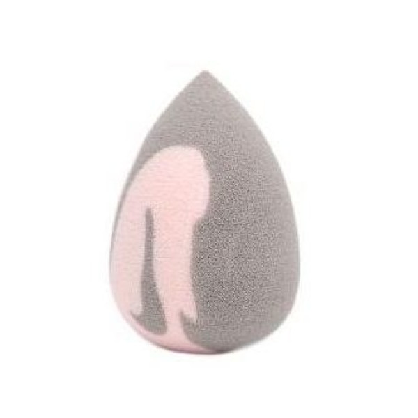 Спонж суперм'який сіро-рожевий Makeup sponge Grey pink