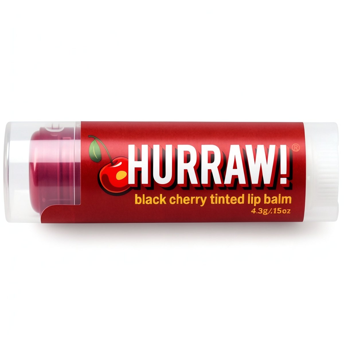 Бальзам для губ з ароматом вишні Lip balm stick Black cherry