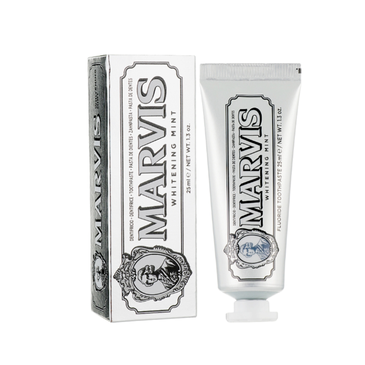 Зубна паста відбілювальна у міні форматі Toothpaste travel size Whitening mint